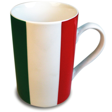 咖啡,咖啡機,咖啡豆,咖啡購物平台,網路咖啡購物中心,咖啡豆專賣店,咖啡杯專櫃,大馬克杯-義大利國旗馬克杯